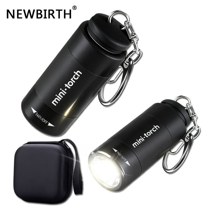 Outdoor Lighting Construction - USB充電式LED多機能強力ライトポケットキーホルダー懐中電灯防水アウトドアハイキングキャンプミニ懐中電灯