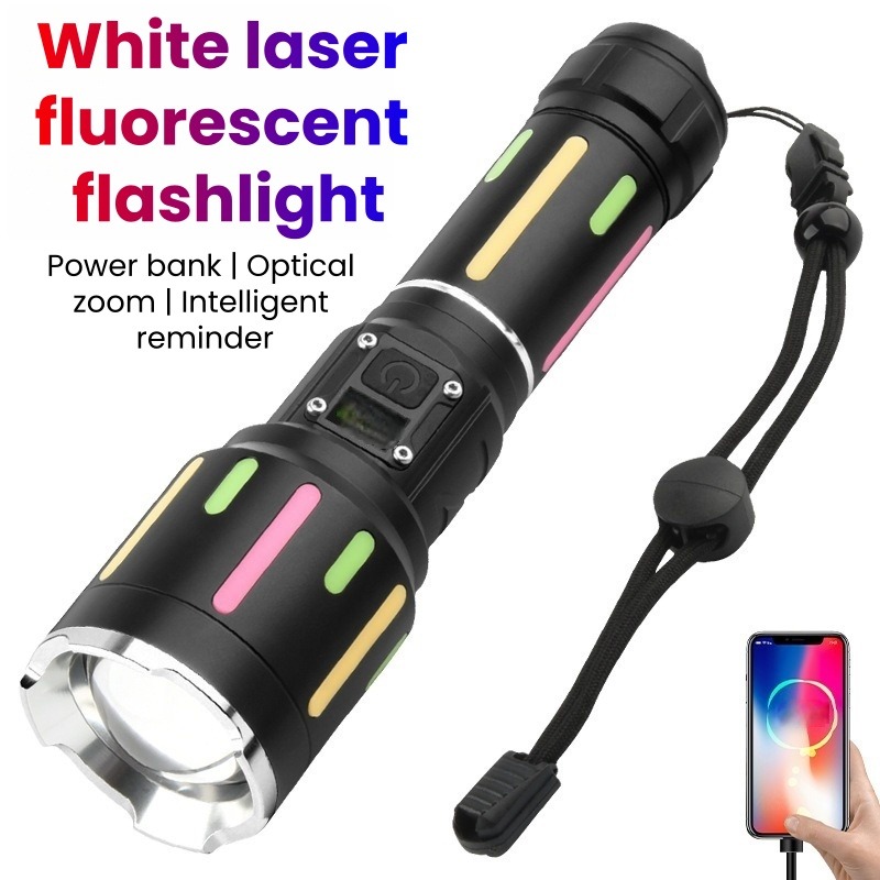 Outdoor Lighting Rechargeable - ハイパワー白色光蛍光懐中電灯充電式ズーム可能長距離懐中電灯屋外ハイキングキャンプ非常灯