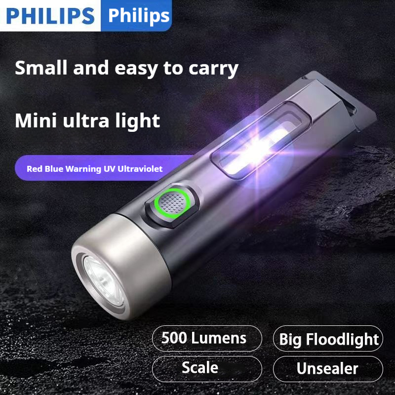 Outdoor Lighting Bollards - フィリップス ミニ懐中電灯 SFL1121 - 高輝度、超高輝度、護身用、屋外緊急用、ポータブル
