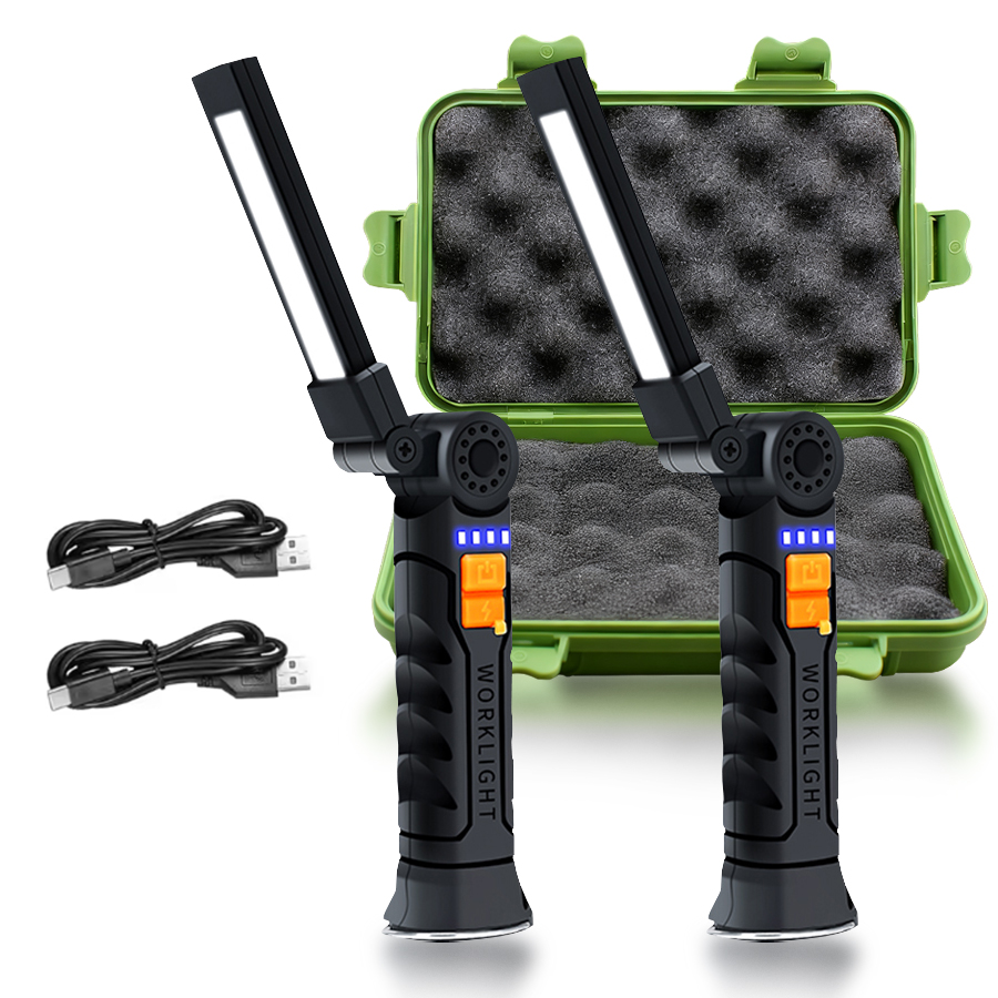 Outdoor Lighting Rechargeable - ポータブル LED COB サーチライト 磁気 &