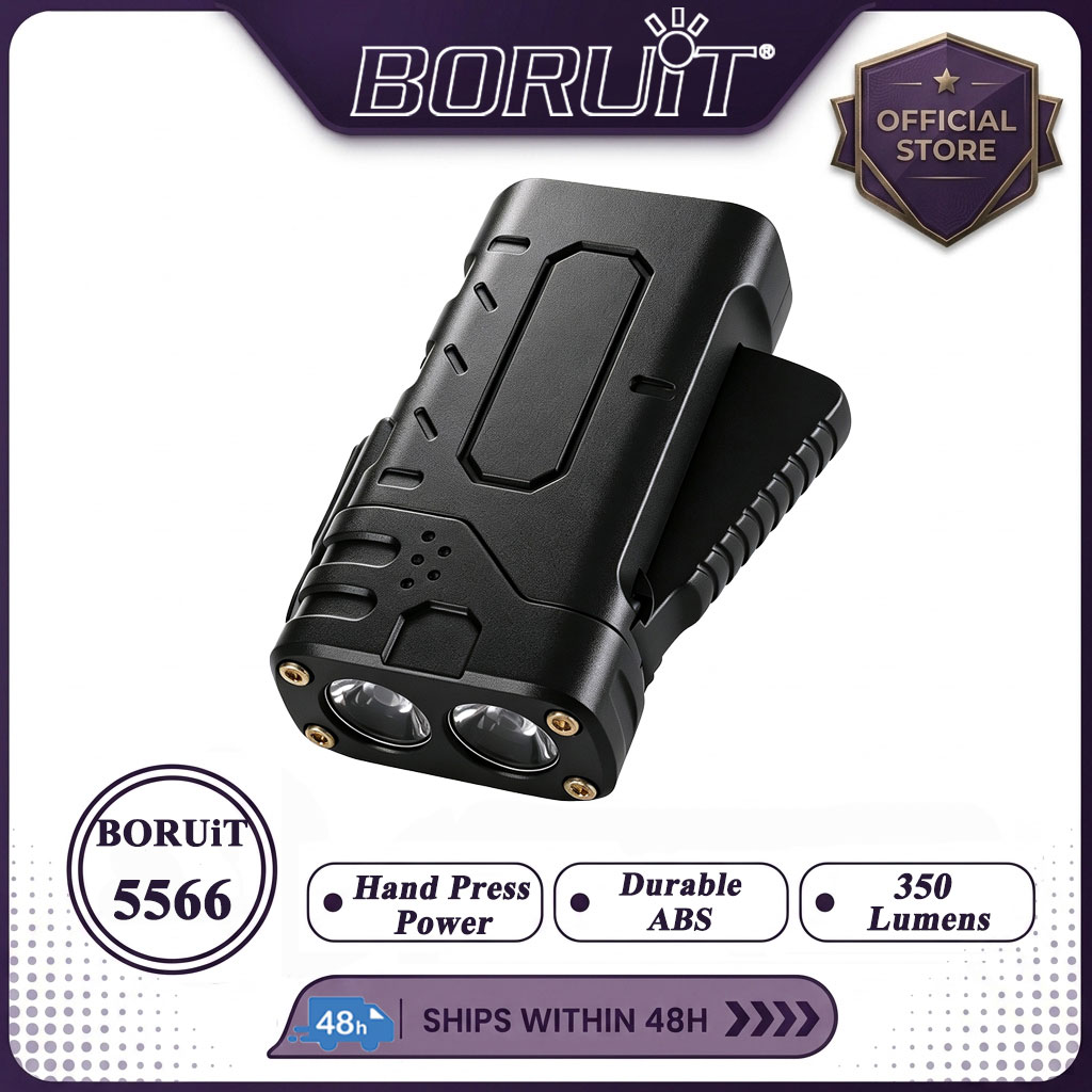 Outdoor Lighting Construction - BORUIiT ハンドクランク EDC LED フラッシュライト Type-C