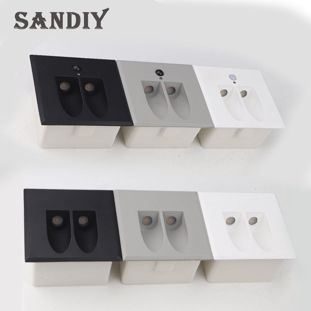 Sandiy  センサーの壁ランプはStair&Ladder - Outdoor Lighting On Stairs のレビューと価格