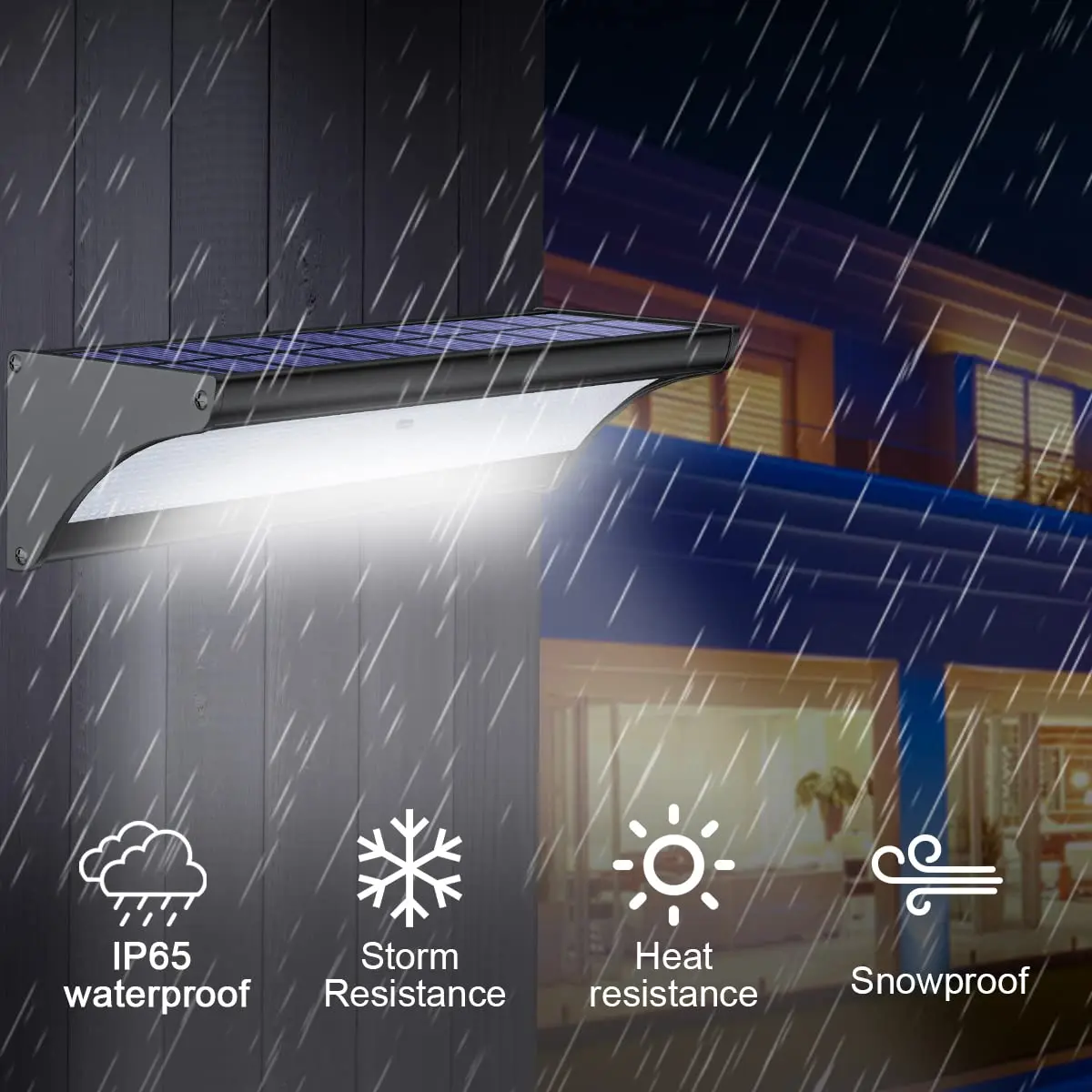 60/48Led 屋外ソーラーウォールライトソーラーフラッド - Outdoor Lighting Experts のレビューと価格