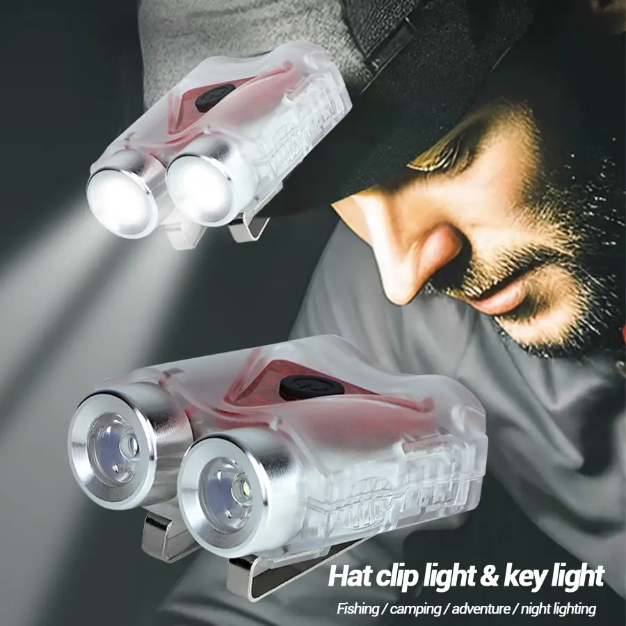 充電式ハンズフリーLEDヘッドランプ、防水キーチェーンマグネ - Outdoor Lighting Rechargeable のレビューと価格