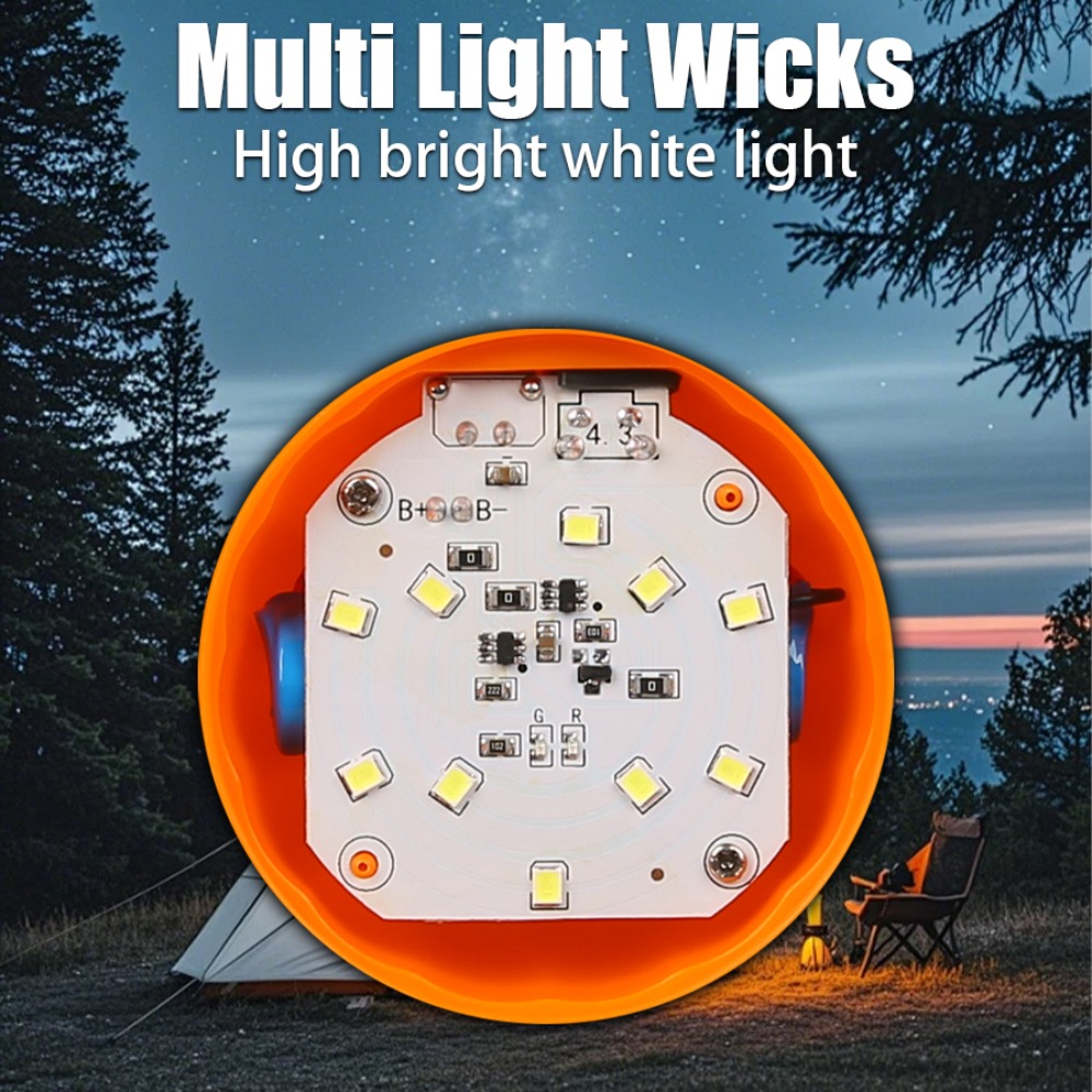 ポータブルミニキャンプランプ 4つの照明モード フック付き  - Outdoor Lighting Rechargeable のレビューと価格