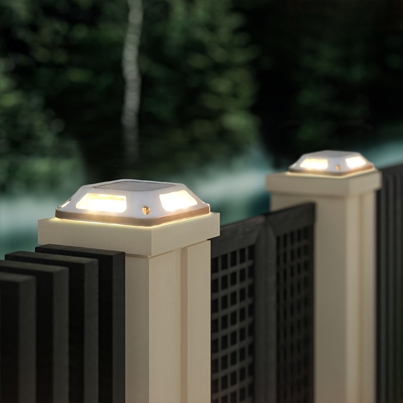8個入りソーラーパスライト 屋外防水 スクエア型 地面通路  - Outdoor Lighting On Stairs のレビューと価格