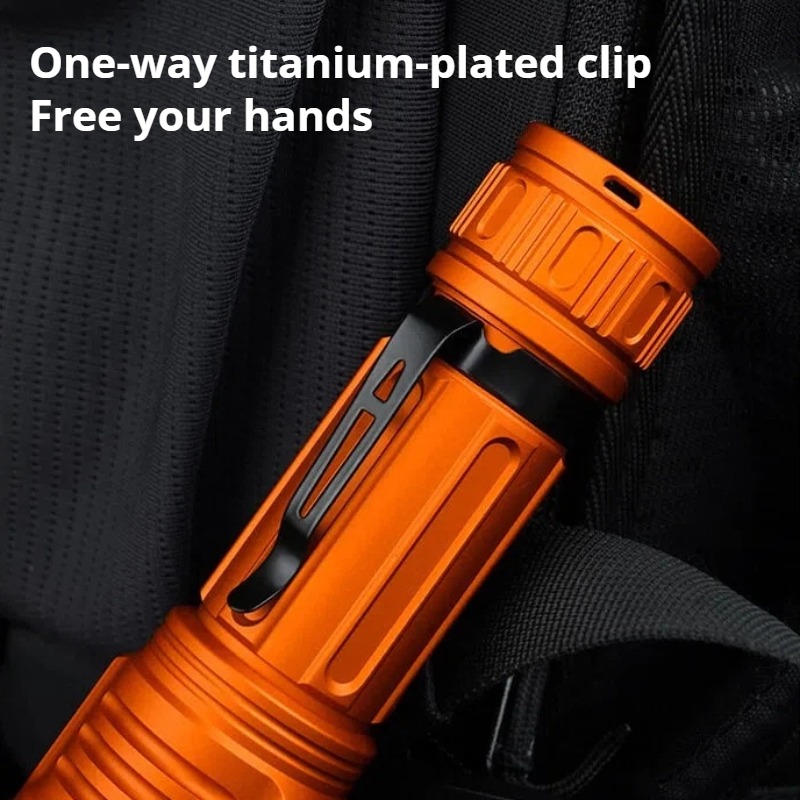強力な光 LED 懐中電灯ズーム可能 TYPE-C 充電式屋 - Outdoor Lighting Rechargeable のレビューと価格