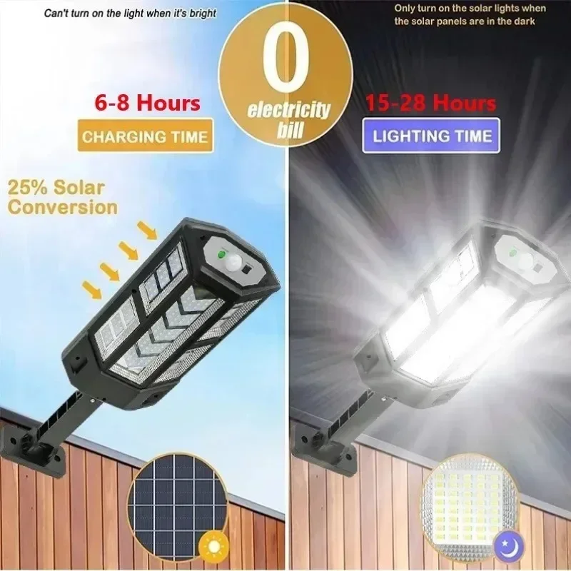 最新のソーラーランプ強力な屋外ソーラーライトモーションセンサ - Outdoor Lighting Construction のレビューと価格