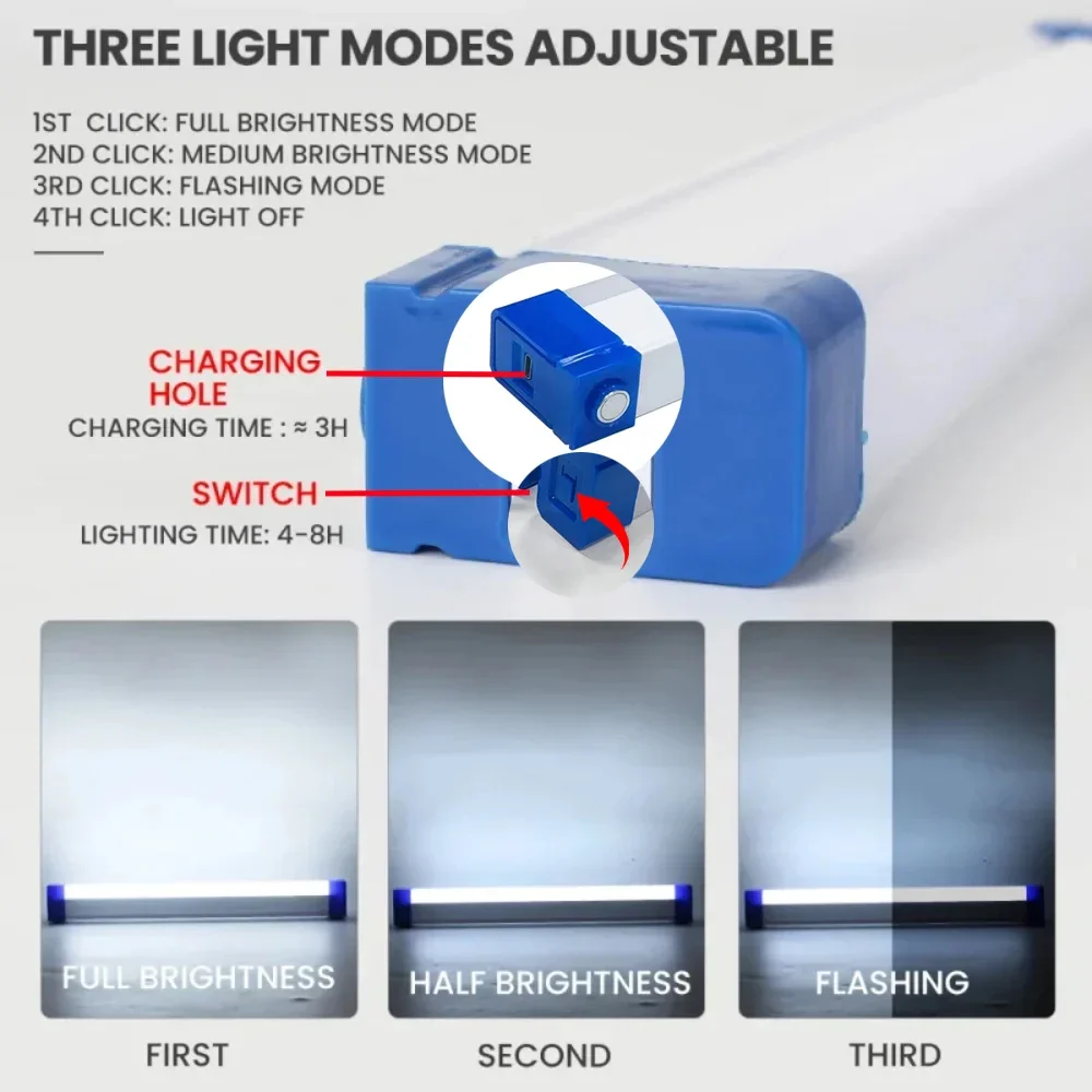 超高輝度 LED 懐中電灯 USB 充電式緊急ライト キャン - Outdoor Lighting Bollards のレビューと価格
