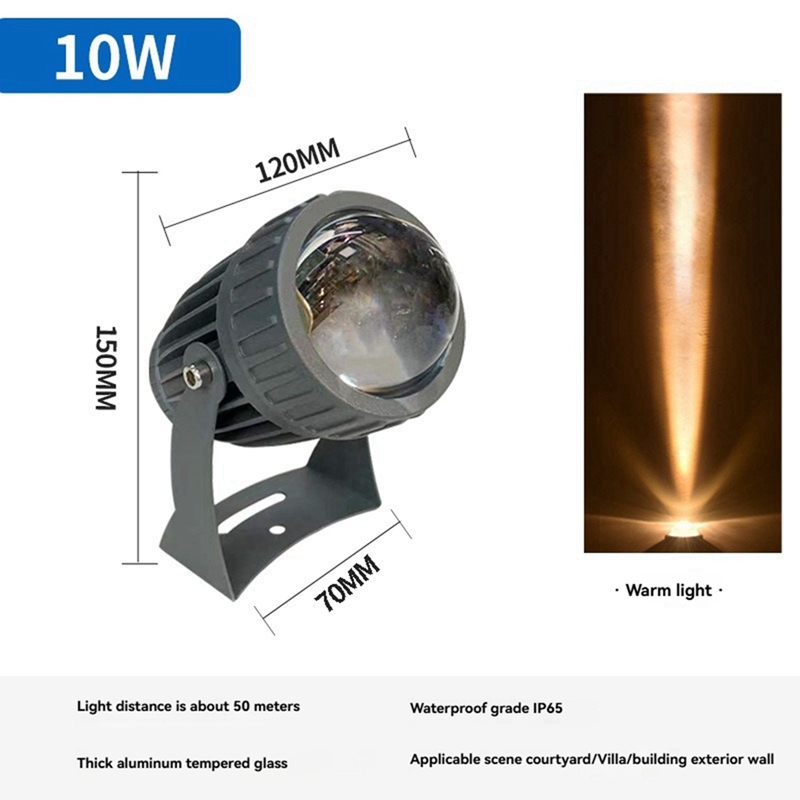 屋外 LED ガーデン ウォール スポットライト 10W 景 - Outdoor Lighting Construction のレビューと価格