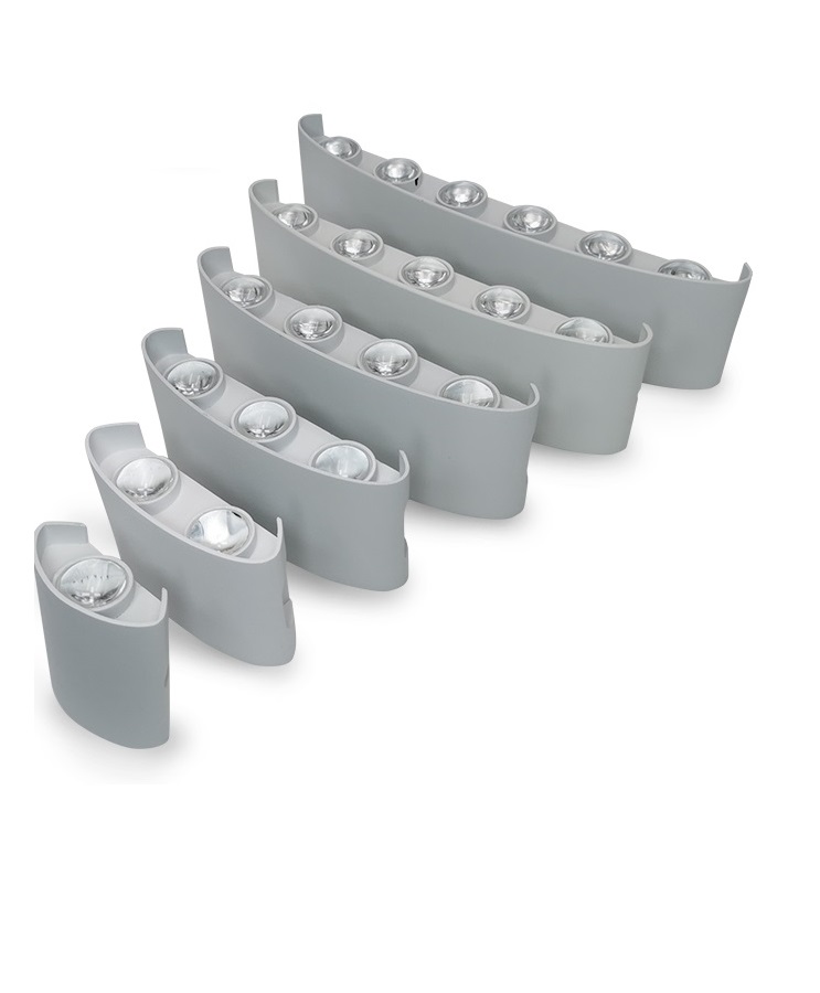 Led ウォールランプアルミ屋外屋内 Ip65 アップダウン - Outdoor Lighting On Stairs のレビューと価格