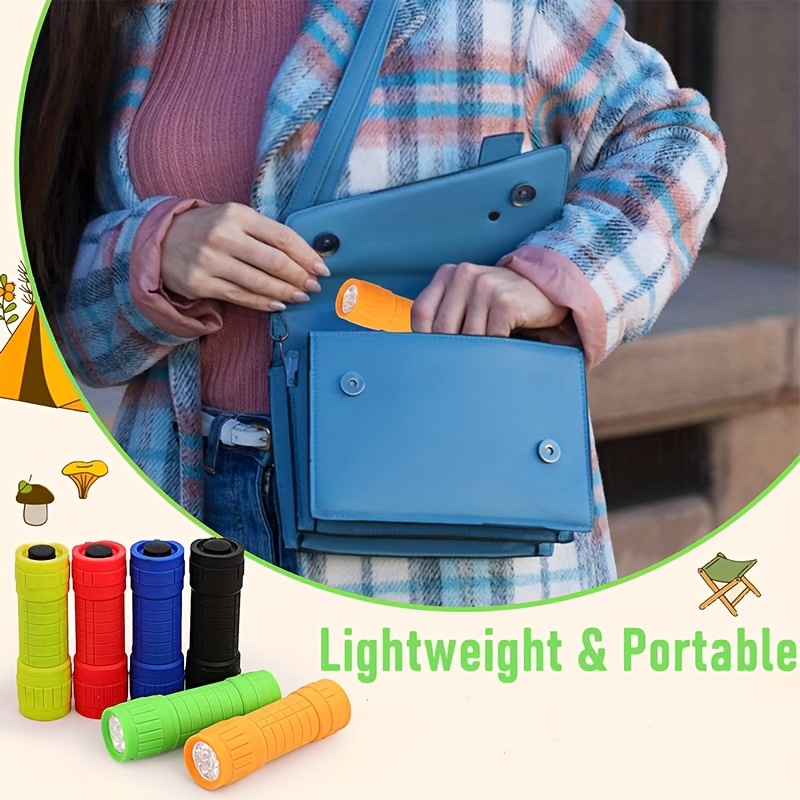 ミニポータブル懐中電灯 9 XPE ランプビーズ 3 * A - Outdoor Lighting Bollards のレビューと価格