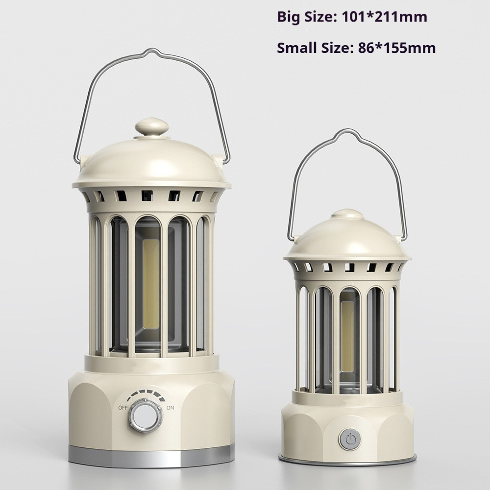 汎用レトロ屋外キャンプランタンポータブル Cob テントライ - Outdoor Lighting Rechargeable のレビューと価格