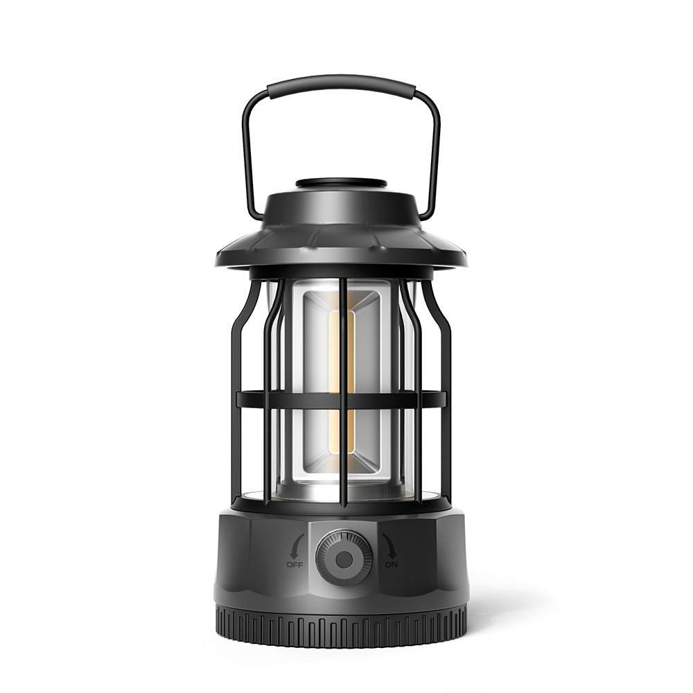 汎用レトロ屋外キャンプランタンポータブル Cob テントライ - Outdoor Lighting Rechargeable のレビューと価格