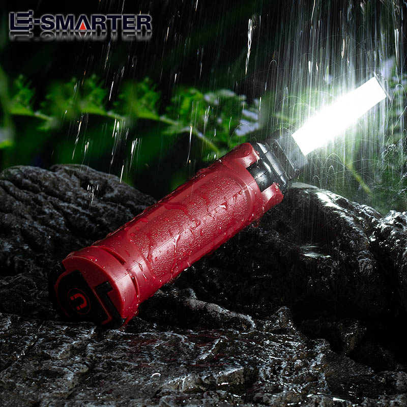 COB LED ワークライト充電式折りたたみ懐中電灯屋外キャ - Outdoor Lighting Landscape のレビューと価格