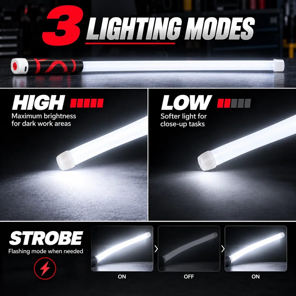 30インチのフレキシブルなLEDストリップライト。車載用作業 - Outdoor Lighting Led Strip のレビューと価格