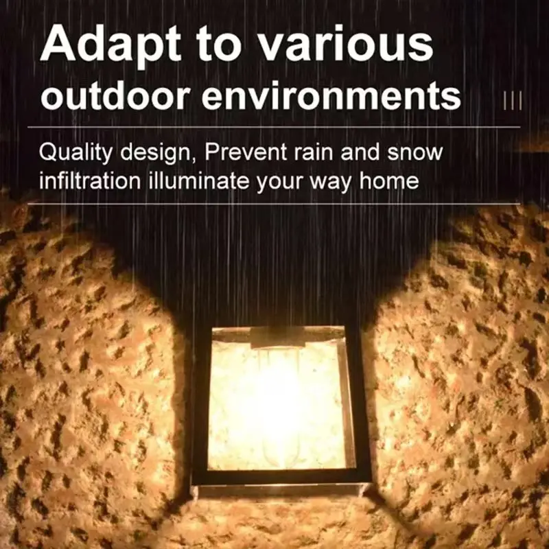 屋外ソーラータングステンウォールライト、モーションセンサー付 - Outdoor Lighting Experts のレビューと価格