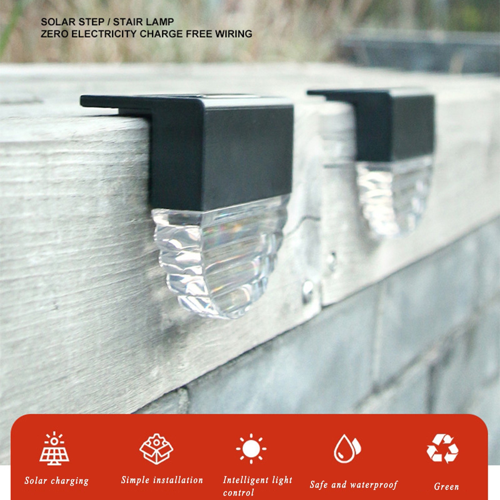 屋外ソーラー防水LEDライト ソーラーフェンスライト ホット - Outdoor Lighting Deck のレビューと価格