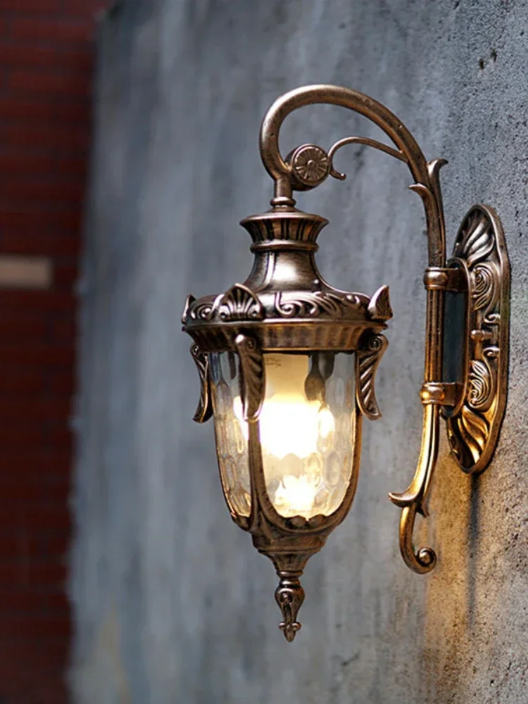 レトロなヨーロピアンスタイルの防水壁掛けランプ。E27口金。 - Outdoor Lighting Restaurant のレビューと価格