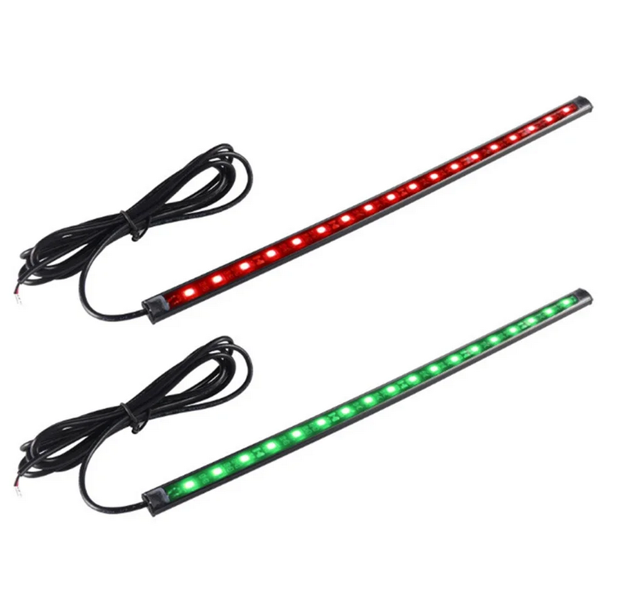 2 個 30 センチメートル 12 ボルト LED ストリッ - Outdoor Lighting Deck のレビューと価格