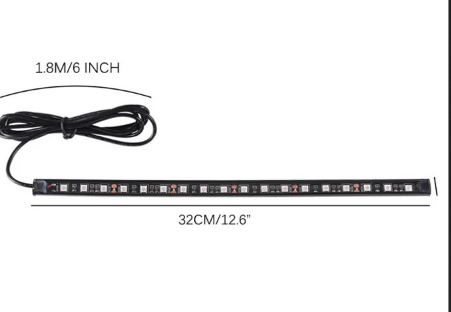 2 個 30 センチメートル 12 ボルト LED ストリッ - Outdoor Lighting Deck のレビューと価格