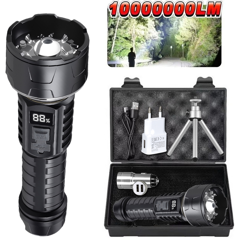 COB LED 懐中電灯充電式ランタン 7 コアキャンプトー - Outdoor Lighting Rechargeable のレビューと価格