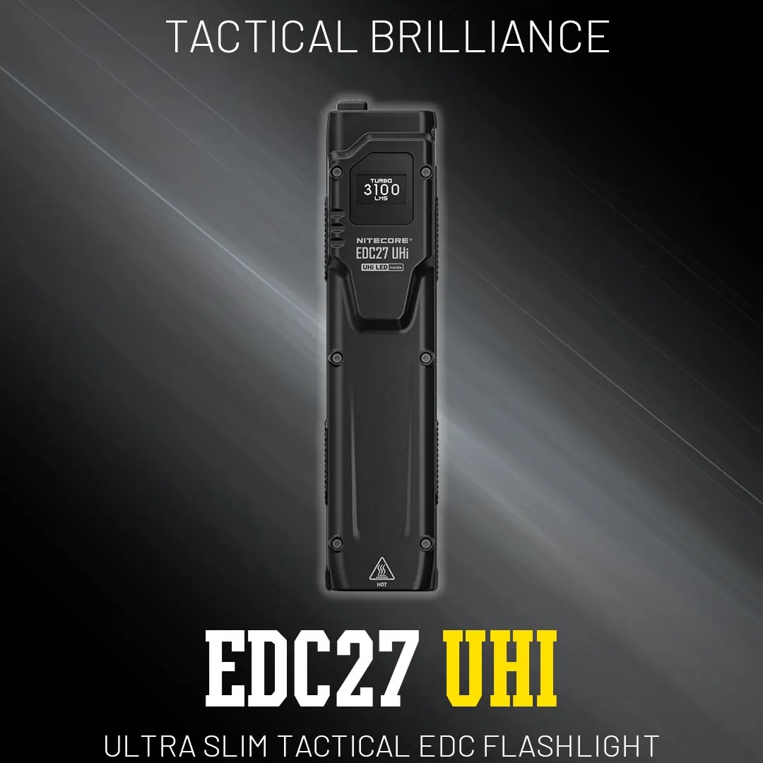 コンボイ UHi タクティカル EDC 懐中電灯 3100  - Outdoor Lighting Rechargeable のレビューと価格
