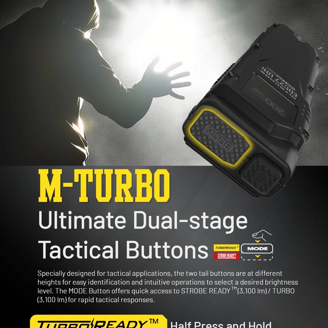 コンボイ UHi タクティカル EDC 懐中電灯 3100  - Outdoor Lighting Rechargeable のレビューと価格