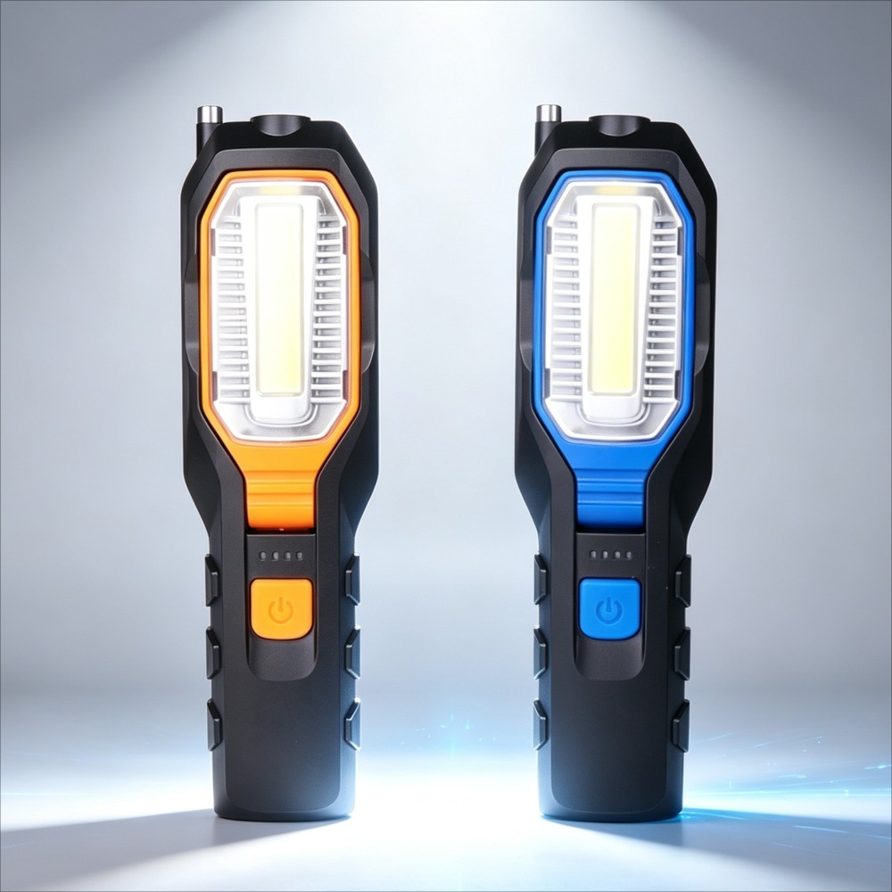 新しいLED作業灯、内蔵バッテリー、USB充電式、磁気回転式 - Outdoor Lighting Rechargeable のレビューと価格