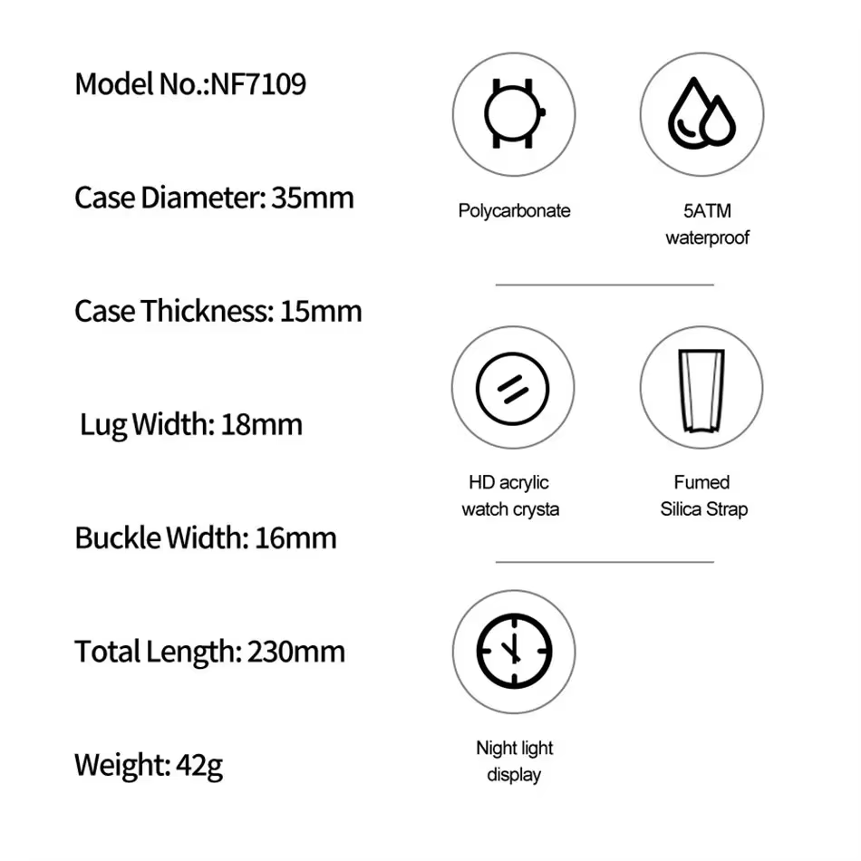 NAVIFORCEオリジナルブランド レディース腕時計 アウ - Outdoor Lighting Round のレビューと価格