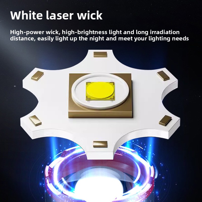 7200mAh ハイライト懐中電灯 COB サイドライト屋外 - Outdoor Lighting Rechargeable のレビューと価格