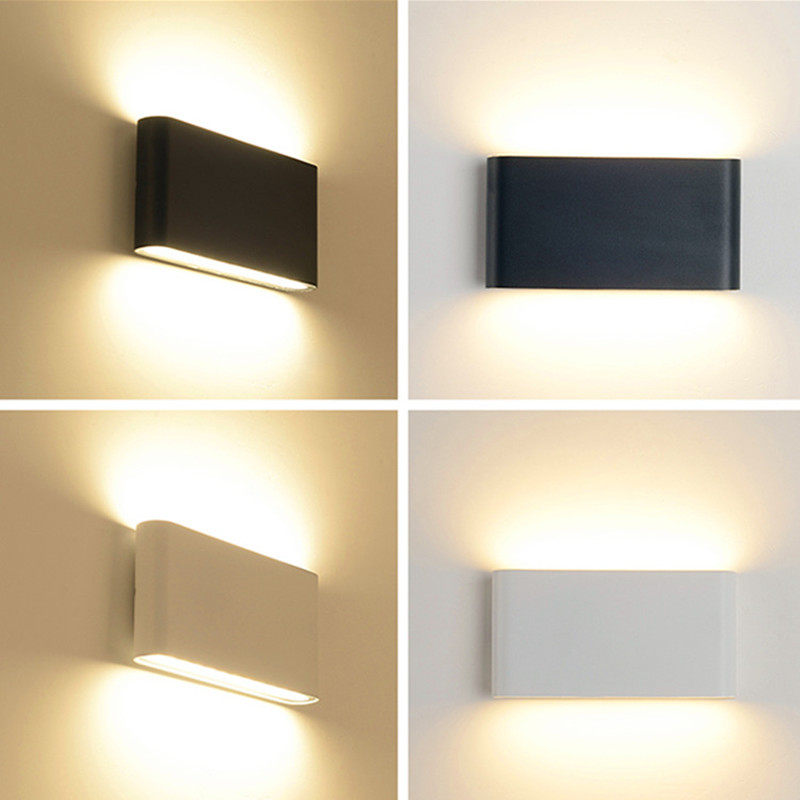 6 ワット 12 ワット LED ウォールランプ屋外防水庭の - Outdoor Lighting On Stairs のレビューと価格
