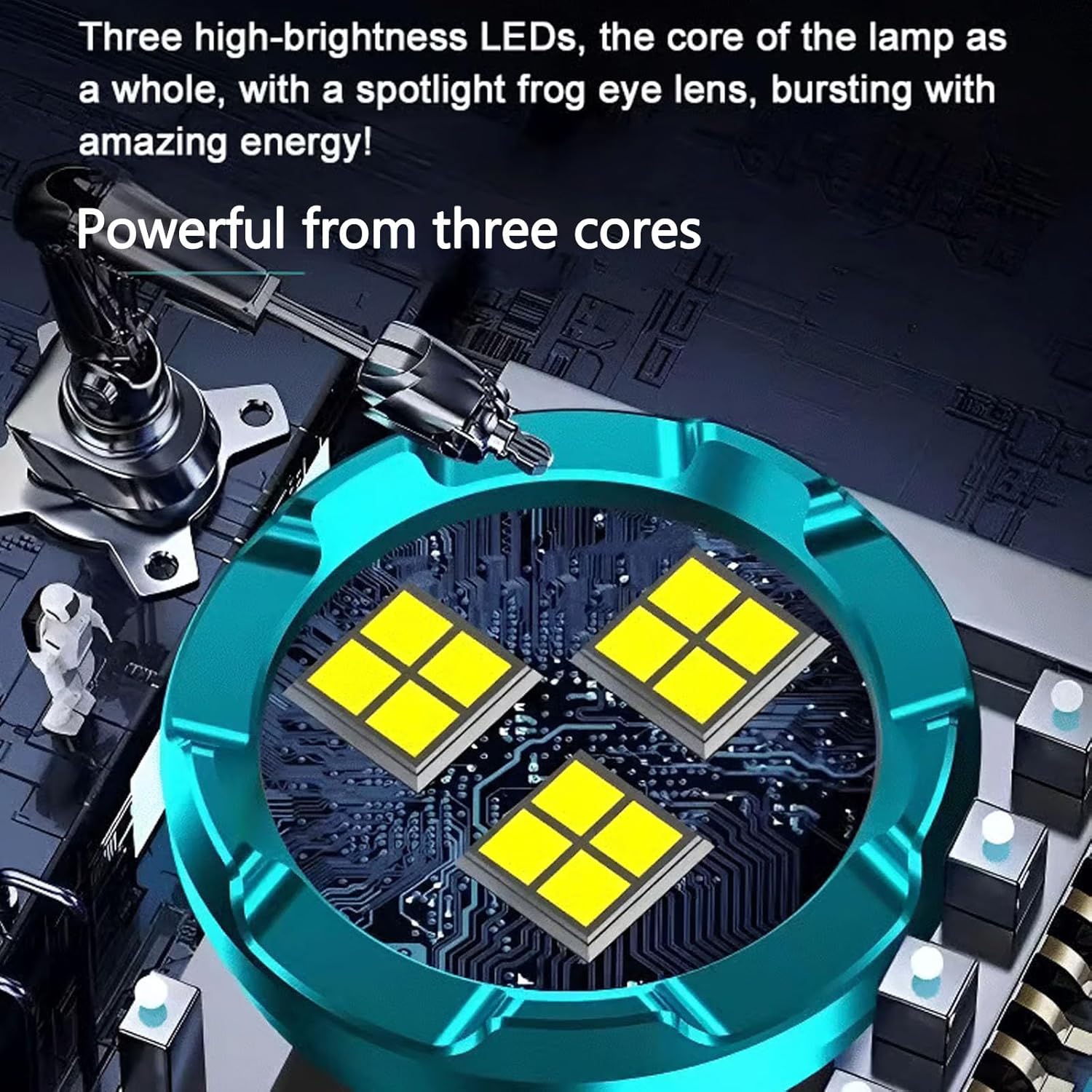 高強力戦術懐中電灯 3LED ミニキーホルダートーチ USB - Outdoor Lighting Construction のレビューと価格